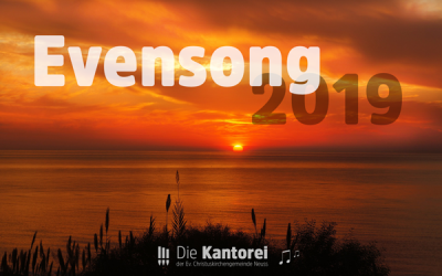 Evensong 2019 am 25.05.