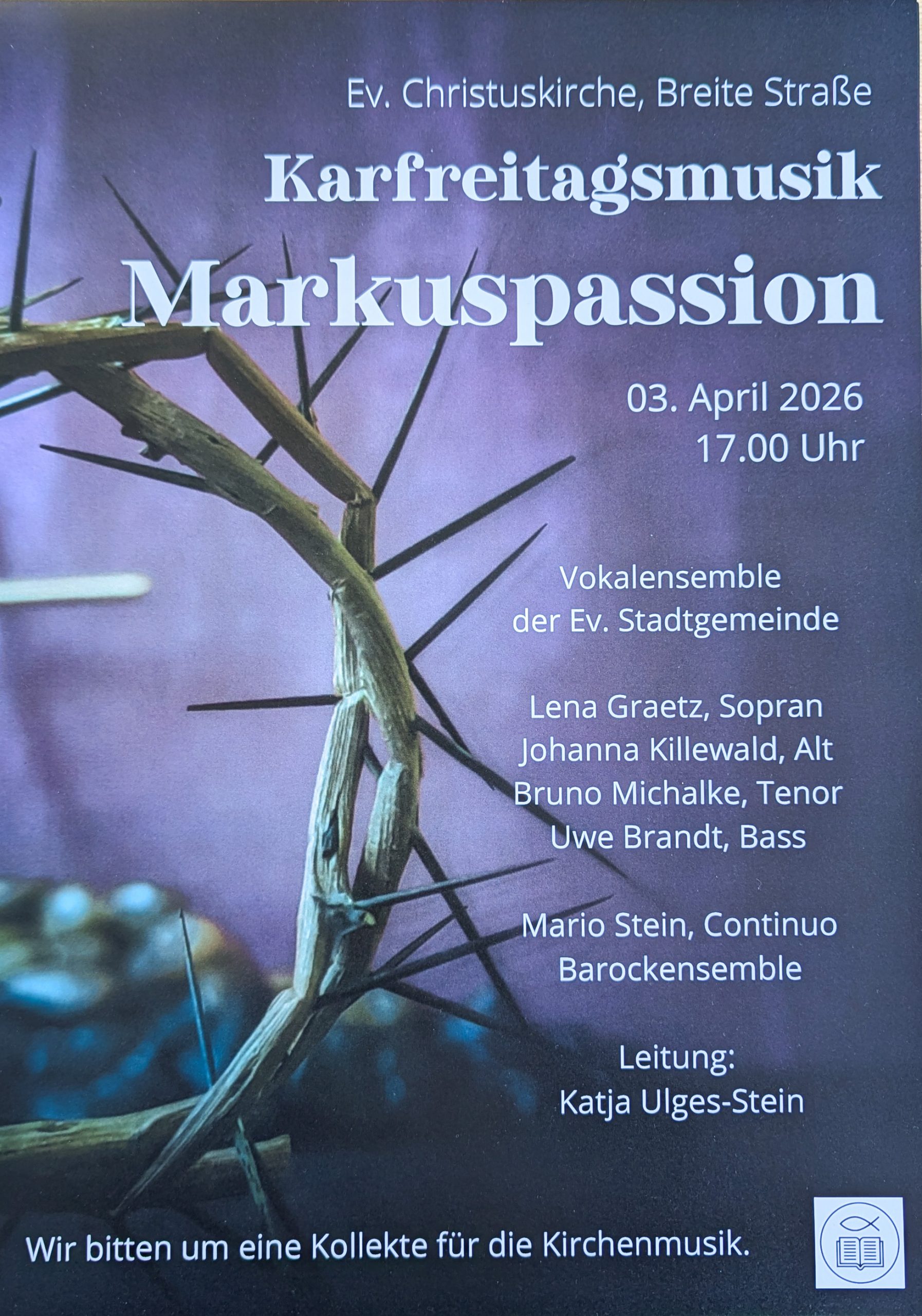 Plakat Brahms - ein deutsches Requiem