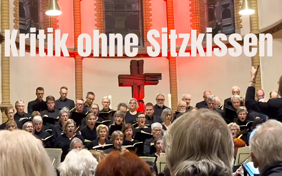 Kritik ohne Sitzkissen